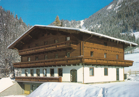 AK Werfenweng 77. Gasthof Pension Barbarahof. Fam. Weissacher.