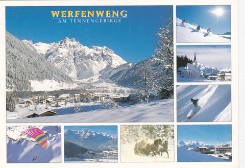 AK Werfenweng am Tennengebirge.