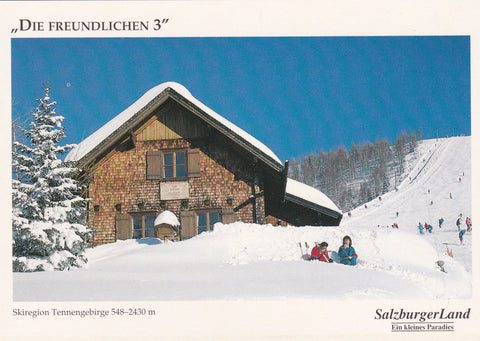 AK Skiregion Tennengebirge. Werfenweng - Pfarrwerfen - Werfen.