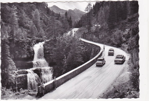 AK Radstädter Tauern Strasse mit Gnadenfall.