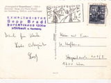 AK Alpengasthof Rupertihaus mit Hochkönig und Riedingtal. Besitzer: Sepp und Paula Bradl.
