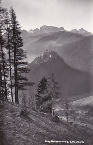 AK Burg Hohenwerfen g.d. Hochkönig.