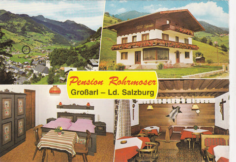 AK Großarl, Unterberg 72. Frühstückspension Rohrmoser.