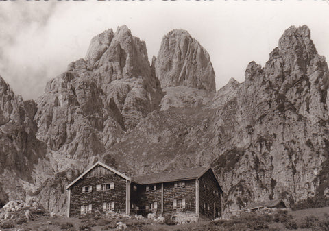 AK Hofpürglhütte mit Bischofsmütze.