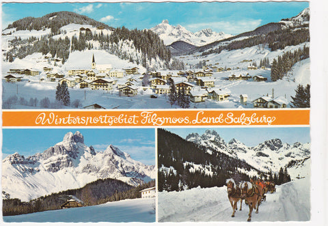 AK Wintersportgebiet Filzmoos.