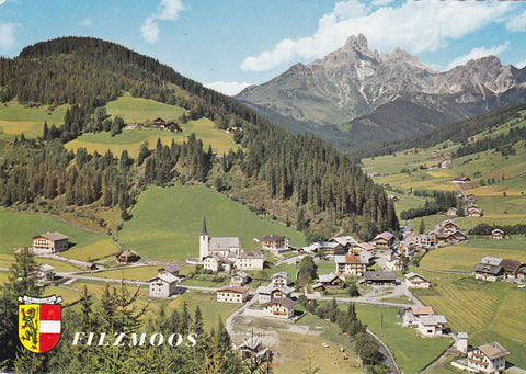AK Filzmoos mit Bischofsmütze.
