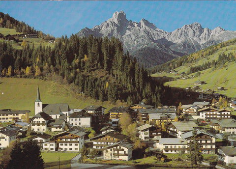 AK Filzmoos mit Bischofsmütze.