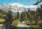 AK Hachau mit Dachstein. Filzmoos.