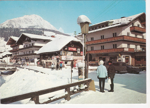 AK Wintersportort Filzmoos gegen Rötelstein.