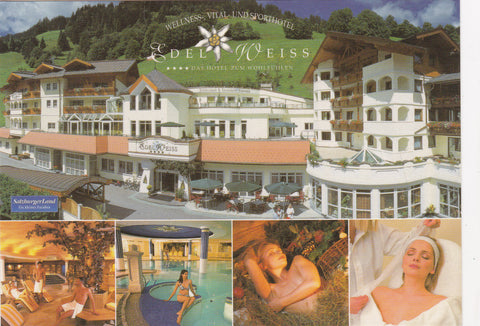 AK Großarl. Unterberg 83. Wellness-, Vital- und Sporthotel Edelweiss. Familie Hettegger.