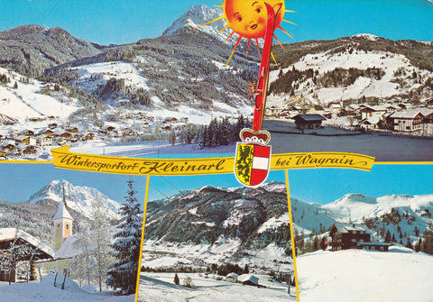 AK Wintersportort Kleinarl bei Wagrain.