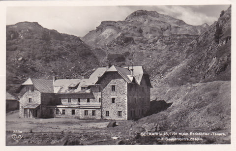 AK Seekarhaus am Radstädter Tauern mit Seekarspitze.