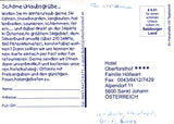 Werbe-AK St. Johann im Pongau. Alpendorf 11. Hotel Oberforsthof. Familie Höllwart.