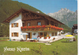 AK Werfenweng. Haus Karin Familie Rampitsch.