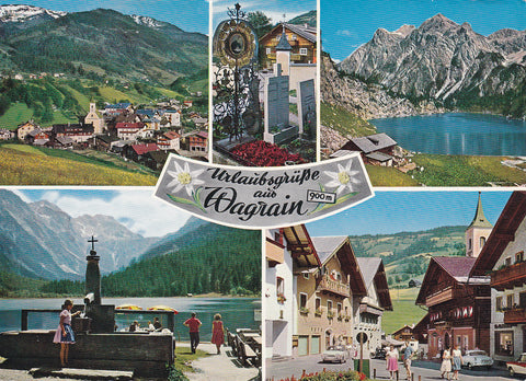 AK Urlaubsgrüße aus Wagrain.