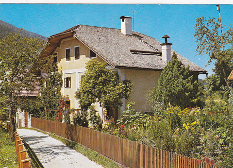 AK Wagrain. Heimstätte des bekannten Salzburger Dichters K.H. Waggerl.