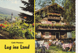 AK Altenmarkt im Pongau. Cafe-Pension Lug ins Land. Familie Schenk.