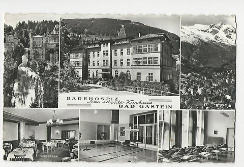 AK Bad Gastein. Badehospiz. Das ideale Kurhaus.