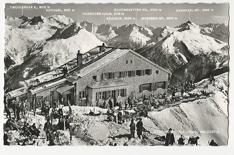 AK Badgastein. Stubnerkogel - Berghotel.
