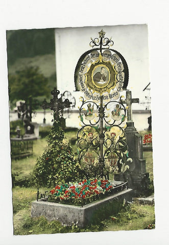 AK Joseph Mohr Grab in Wagrain.