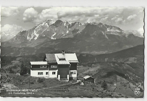 AK Wagrainer Haus mit Hochkönig.