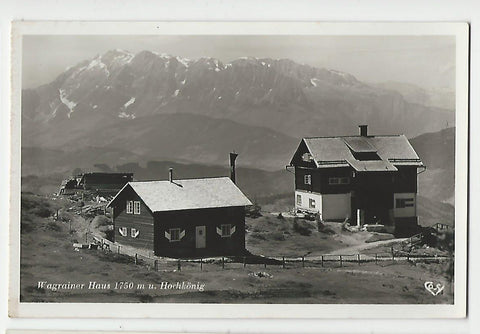 AK Wagrainer Haus u. Hochkönig.