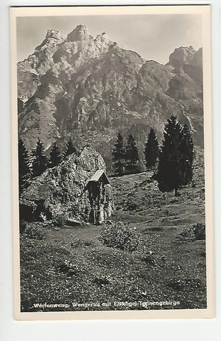 AK Werfenweng. Wengerau mit Eiskögel - Tennengebirge.