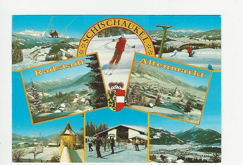 AK Schischaukel Radstadt Altenmarkt.