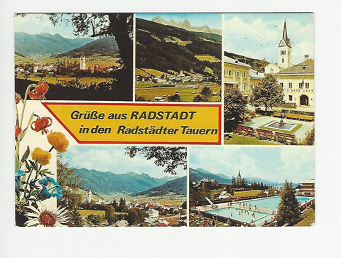 AK Grüße aus Radstadt in den Radstädter Tauern.