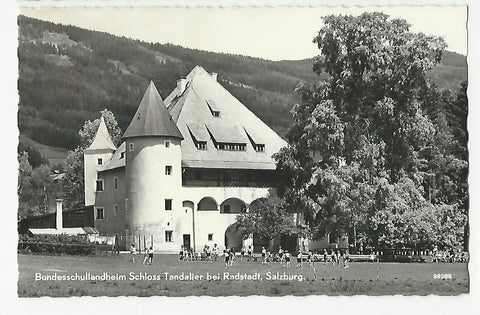 AK Bundesschullandheim Schloss Tandalier bei Radstadt.