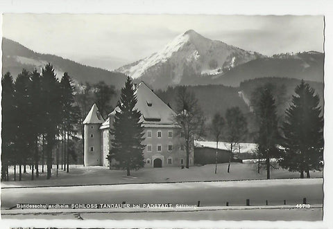 AK Bundesschullandheim Schloss Tandalier bei Radstadt. (1964)