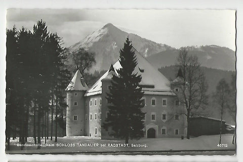 AK Bundesschullandheim Schloss Tandalier bei Radstadt. (1962)