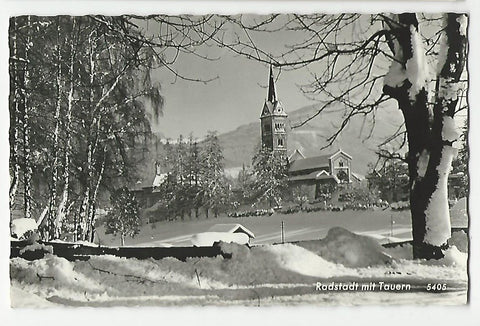 AK Radstadt mit Tauern.