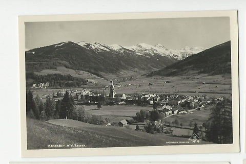 AK Radstadt mit den Tauern (1929).