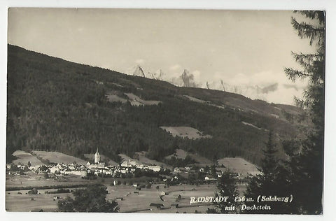AK Radstadt mit Dachstein.