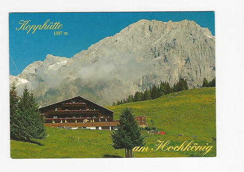 AK Kopphütte am Hochkönig. Bes. Fam. Singer. Mühlbach am Hochkönig.