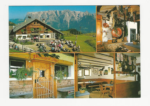 AK Schutzhütte Mitterfeldalm. Mühlbach am Hochkönig.