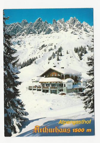 AK Alpengasthof Arthurhaus. Familie Radacher. Mühlbach am Hochkönig.