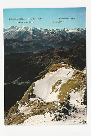 AK Matrashaus auf dem Hochkönig-Gipfel.