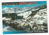 AK Wintergrüße aus Mühlbach.