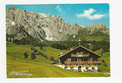AK Alpengasthof Mitteregg.
