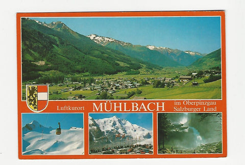 AK Mühlbach gegen die Hohen Tauern.