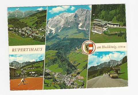 AK Mühlbach am Hochkönig. Alpengasthof Rupertihaus mit Mandlwand. Bes. Sepp Bradl.