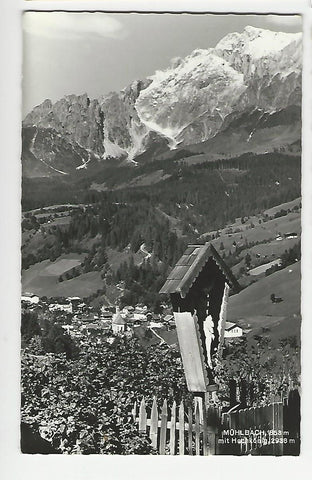 AK Mühlbach mit Hochkönig.