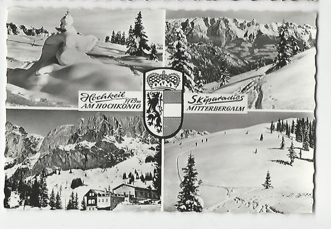 AK Hochkeil am Hochkönig. Skiparadies Mitterbergalm.