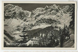 AK Rupertihaus bei Mühlbach am Hochkönig gegen Wetterwand und Mandlwand.