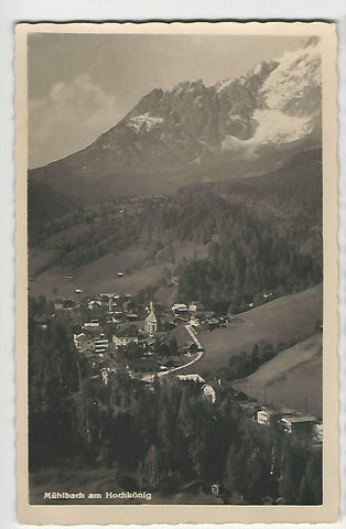 AK Mühlbach am Hochkönig. (1936)