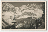 AK Rupertihaus gegen die Manndlwand bei Mühlbach am Hochkönig. (1936)