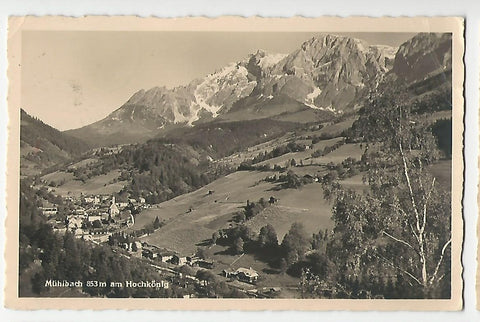 AK Mühlbach am Hochkönig. (1939)