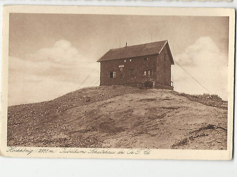 AK Hochkönig. Jubiläums-Schutzhaus des Oe. T. Cl.